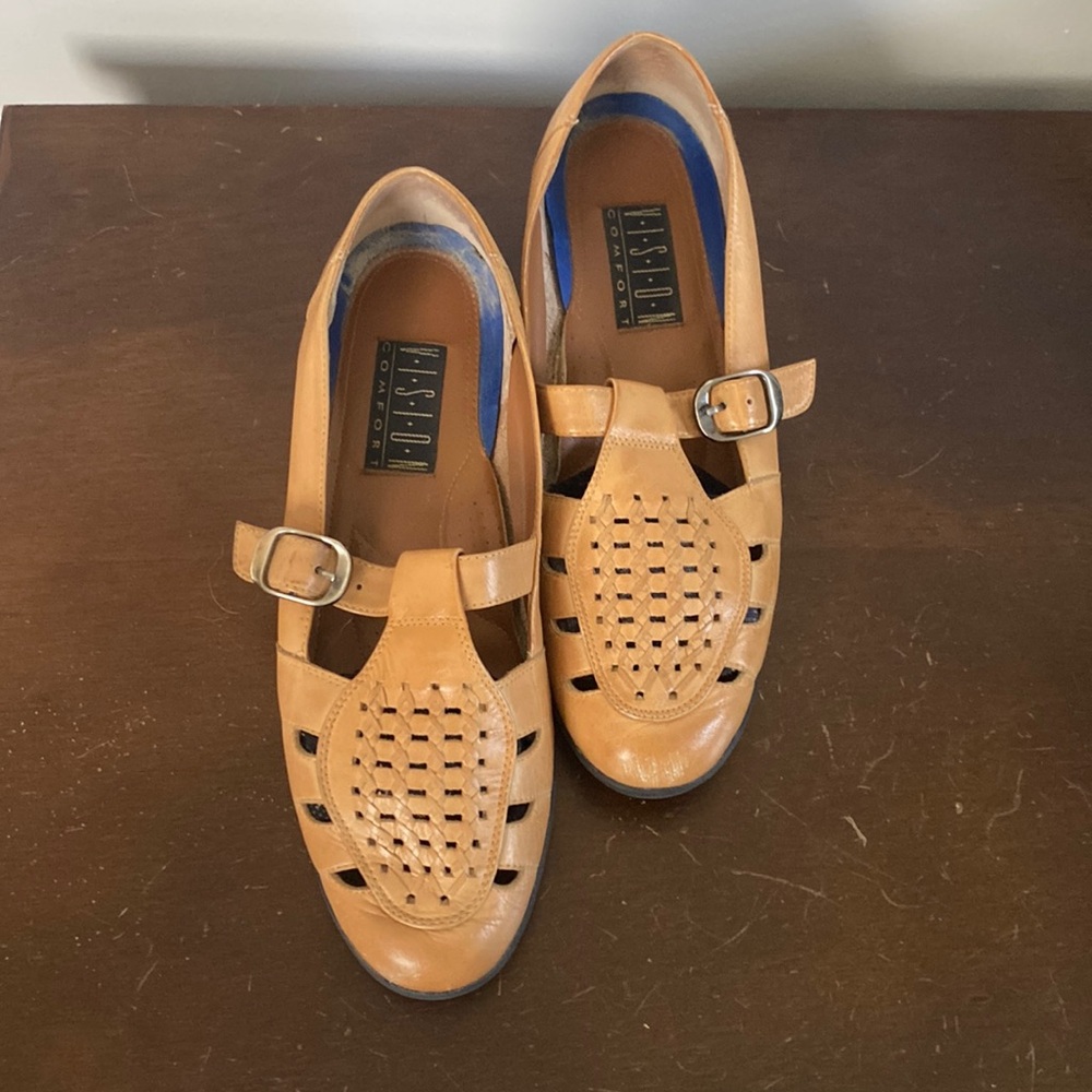 Vision comfort leather sandal